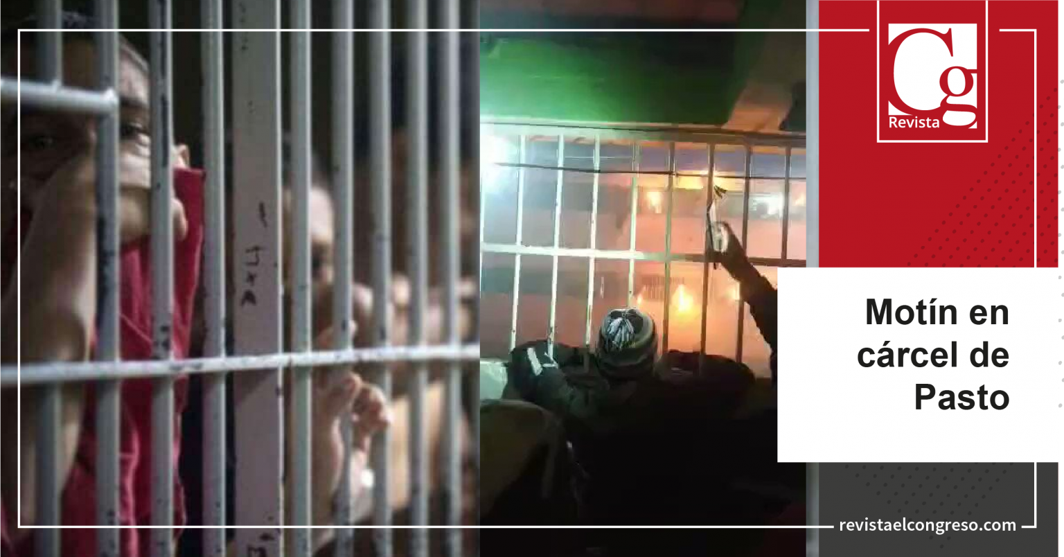 Se registró un amotinamiento en la cárcel de pasto