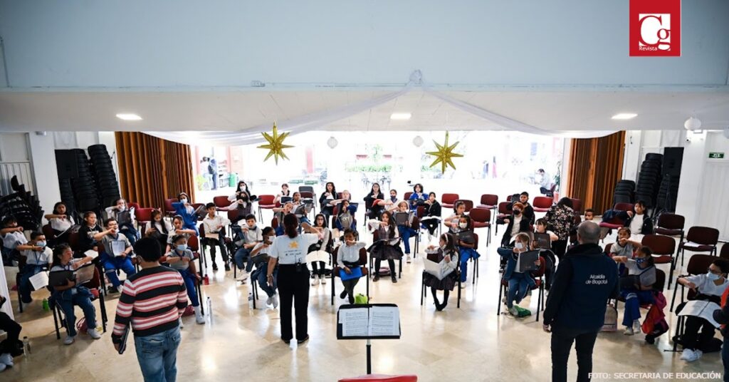 Con 570 coristas en escena, ‘Canta, Bogotá Canta’ celebra 10 años de formación músico-coral con estudiantes