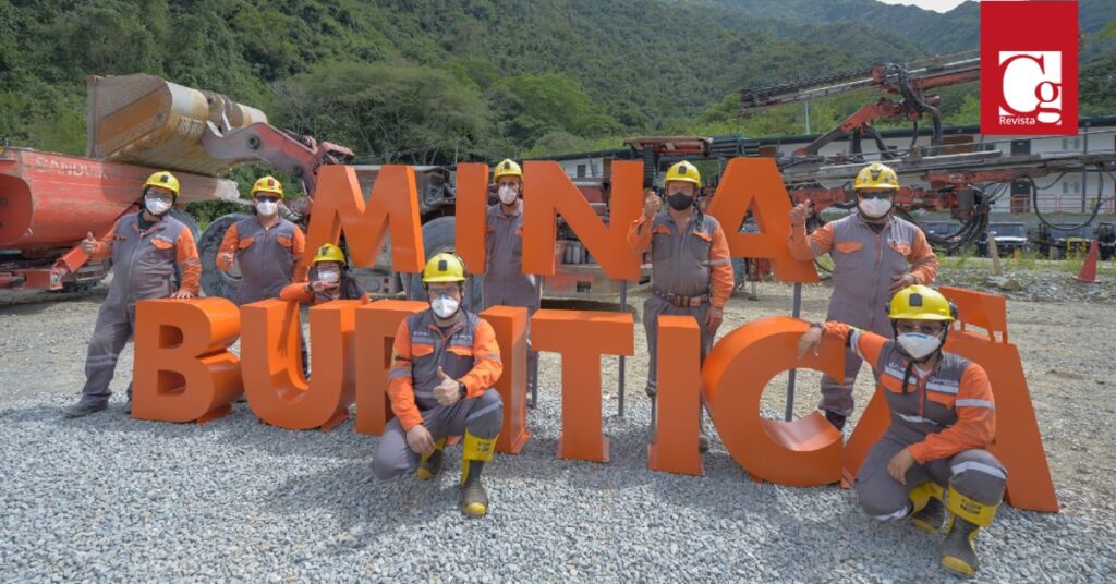 La Ministra de Minas y Energía, Irene Vélez Torres, lamenta el fallecimiento de dos personas encontradas en la mañana del lunes en el interior de una de las minas de oro ubicadas en el municipio de Buriticá (Antioquia).