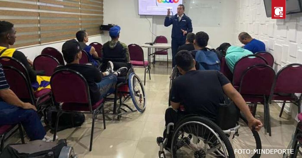 La selección de baloncesto en silla de redas juvenil se capacitó con la ONAD