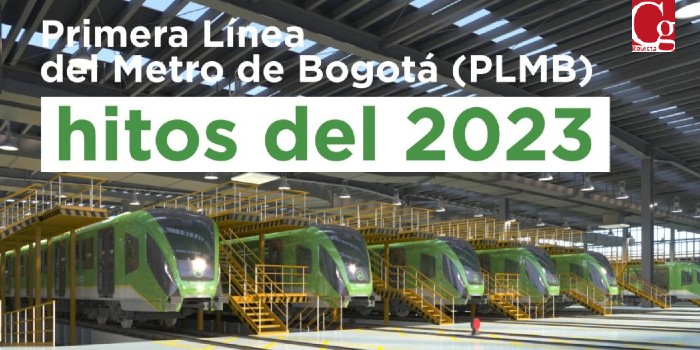 En 2023 continúa la construcción de la Primera Línea del Metro de Bogotá