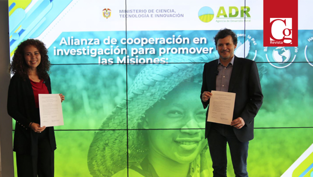 Nace alianza entre Minciencias y la Agencia de Desarrollo Rural (ADR) para fortalecer el campo colombiano
