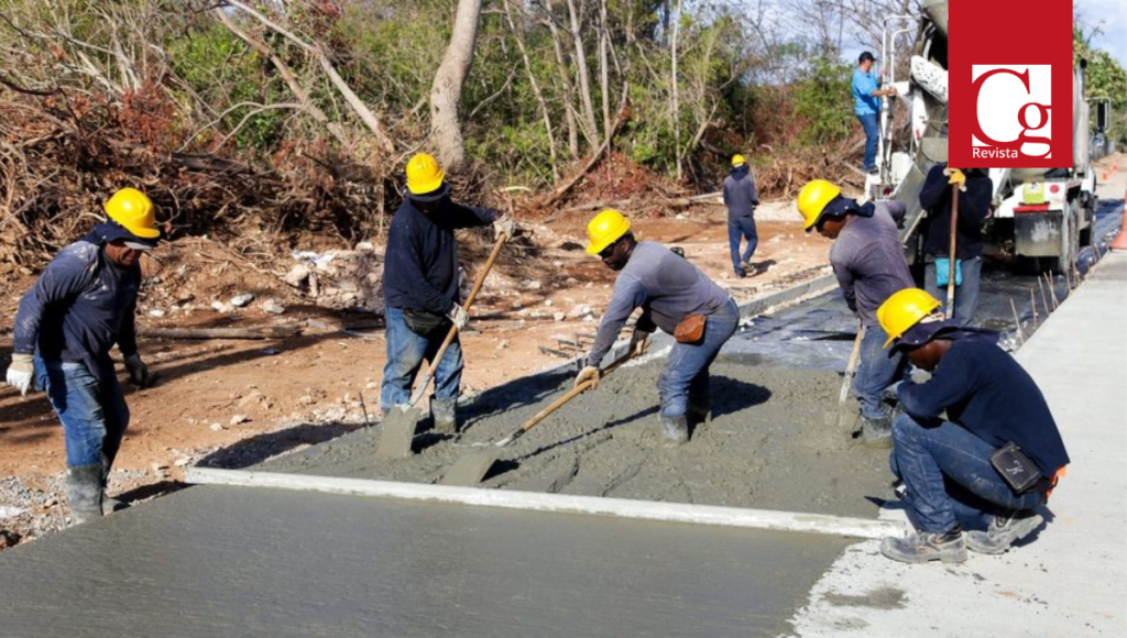 Obras viales a toda máquina en San Andrés